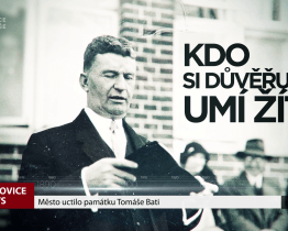 Město uctilo památku Tomáše Bati