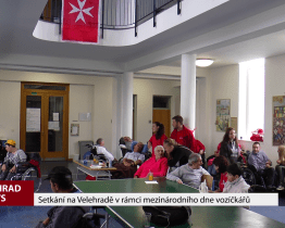 Setkání na Velehradě v rámci mezinárodního dne vozíčkářů