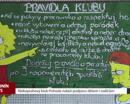 Nízkoprahový klub Pohoda nabízí podporu dětem i rodičům