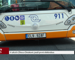 V ulicích Zlína a Otrokovic jezdí první elektrobus