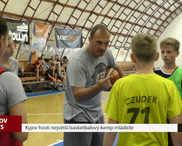 Kyjov hostí největší basketbalový kemp mládeže