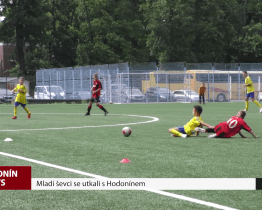 Mladí ševci se utkali s Hodonínem