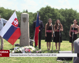 Slavnost bratrství Čechů a Slováků trvá již 28 let