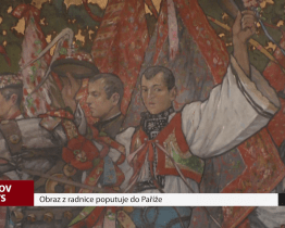 Obraz z radnice poputuje do Paříže