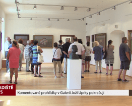 Komentované prohlídky v Galerii Joži Uprky pokračují