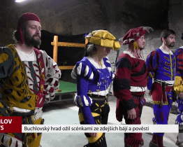 Buchlovský hrad ožil scénkami ze zdejších bájí a pověstí