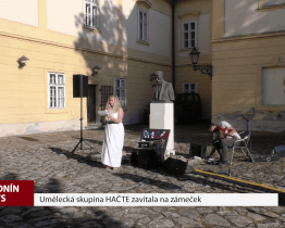 Umělecká skupina HAČTE zavítala na zámek
