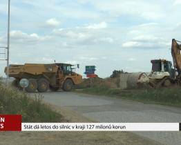 Stát dá letos do silnic v kraji 127 milionů korun
