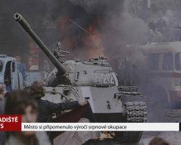 Město si připomenulo výročí srpnové okupace