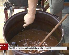 Soutěž ve vaření guláše přilákala množství jedlíků