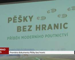Premiéra dokumentu Pěšky bez hranic