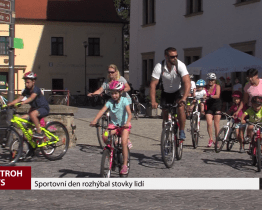 Sportovní den rozhýbal stovky lidí