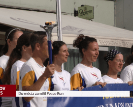 Do města zamířil Peace Run