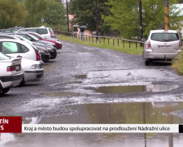 Kraj a město budou spolupracovat na prodloužení Nádražní ulice