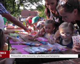 Přístaviště ožilo koncerty i plavbou pod lampiony