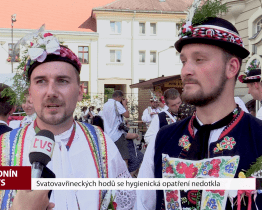 Svatovavřineckých hodů se hygienická opatření nedotkla