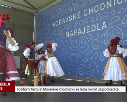 Folklórní festival Moravské chodníčky se letos konal už podvacáté