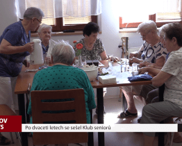 Po dvaceti letech se sešel Klub seniorů