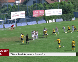 Záloha Slovácka zatím sbírá remízy