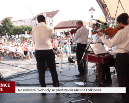 Na náměstí Svobody se představila Musica Folklorica