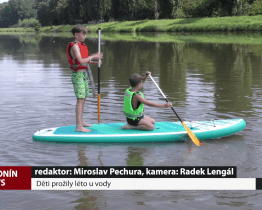  Děti prožily léto u vody