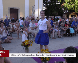 Módní přehlídka představila modely inspirované slováckými vzory