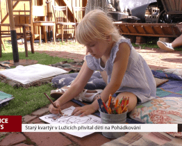 Starý kvartýr v Lužicích přivítal děti na Pohádkování