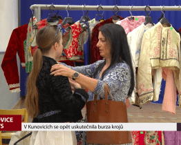 V Kunovicích se opět uskutečnila burza krojů