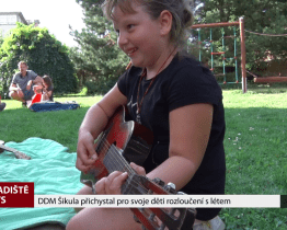 DDM Šikula nachystal pro svoje děti rozloučení s létem