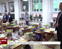Školní rok začal na obou základních školách