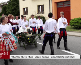 Pohanský obětní rituál - vození berana - ukončil Derflanské hody v Sadech