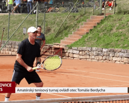 Amatérský tenisový turnaj ovládl otec Tomáše Berdycha