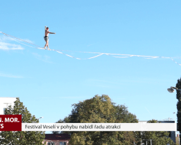 Festival Veselí v pohybu nabídl řadu atrakcí