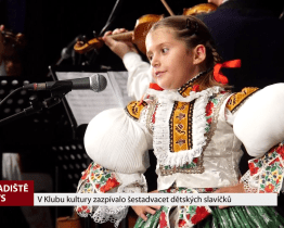 V Klubu kultury zazpívalo šestadvacet dětských slavíčků