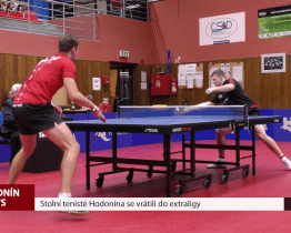Stolní tenisté Hodonína se vrátili do extraligy