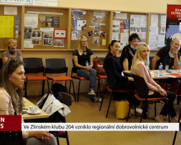 Ve Zlínském klubu 204 vzniklo regionální dobrovolnické centrum