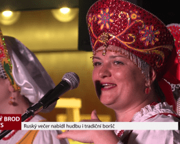 Ruský večer nabídl hudbu i tradiční boršč