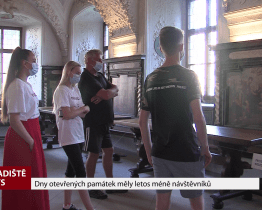 Dny otevřených památek měly letos méně návštěvníků