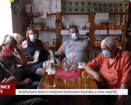 Strážničané letos o možnost koštování burčáku a vína nepřišli