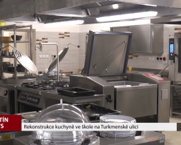 Rekonstrukce kuchyně ve škole na Turkmenské ulici