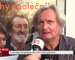 V kině Máj měl předpremiéru film Tichý společník