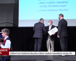 Udílení Cen Vladimíra Boučka a Mistr tradiční rukodělné výroby Zlínského kraje