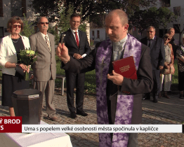 Urna s popelem velké osobnosti města spočinula v kapličce