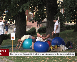 Den sportu v Napajedlích lákal nové zájemce o volnočasové aktivity
