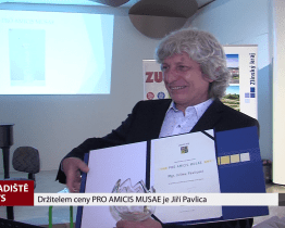Držitelem ceny Pro Amicis Musae je Jiří Pavlica