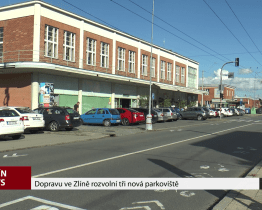 Dopravu ve Zlíně rozvolní tři nová parkoviště