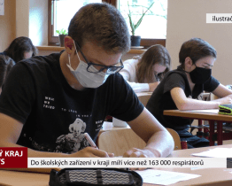 Do školských zařízení v kraji míří více než 163 tisíc respirátorů