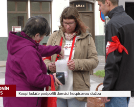 Koupí koláče podpořili domácí hospicovou službu
