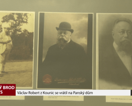 Václav Robert z Kounic se vrátil na Panský dům