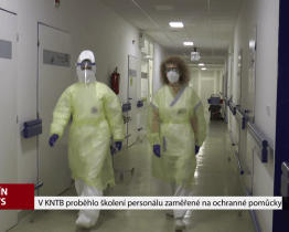 V KNTB proběhlo školení personálu zaměřené na ochranné pomůcky